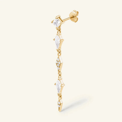 Boucles d'oreille Sorrente - Pohésia - Argent 925 doré à l'or 18 carats